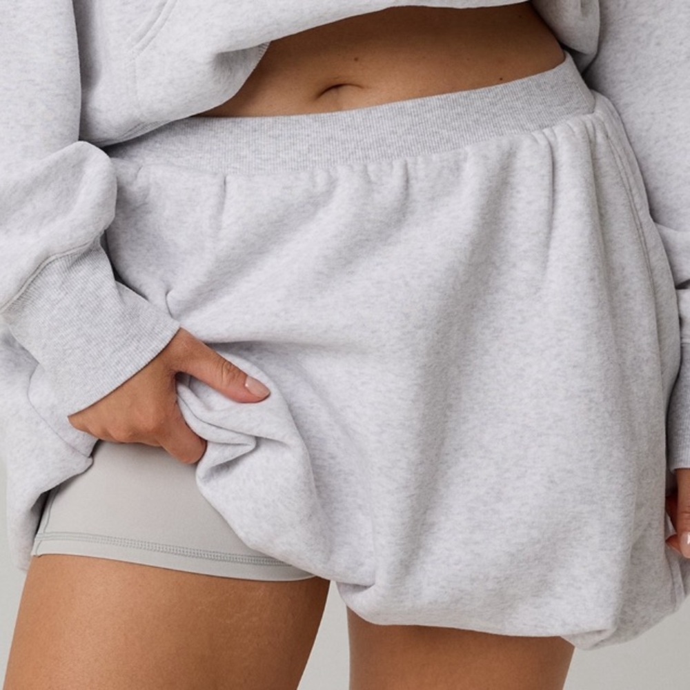 OFFLINE by Aerie Cloud Fleece Bubble Skort